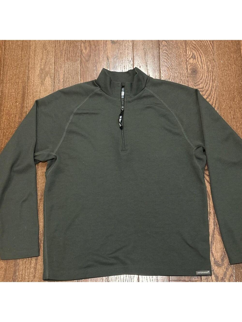 North Face Men’s Vapor Wick Long Sleeve 1/4 Zip Pullover Size Small